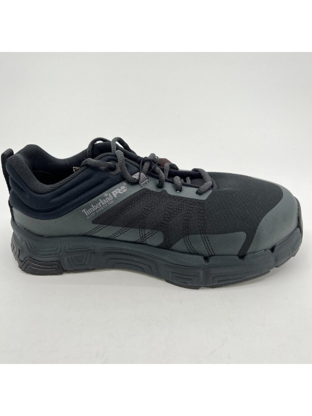 Timberland Pro XR-1 Womens Size 9D Black Gray Alloy Toe Safety Working Shoes